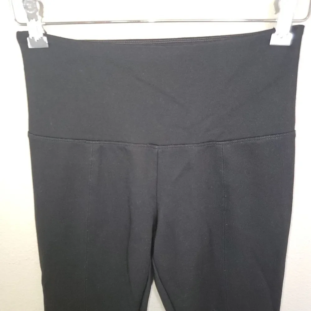 Lysse center seam ponte knit tummy control leggings size Small